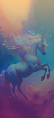 Unicorn & Clouds Aesthetic s - Unicorn