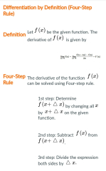 SOLUTION: Calculus 1 differentiation by definition - Studypool