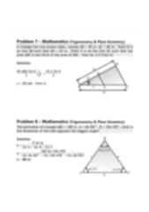 SOLUTION: Practice trigonometry - Studypool