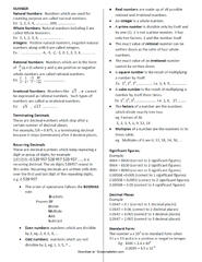 GCSE Mathematics Formula Booklet