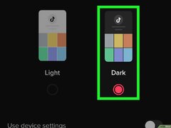 How to Enable Dark Mode on TikTok: and iPad