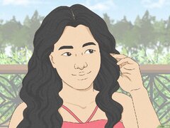 Haare ohne Hitze stylen – wikiHow