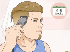 4 Cara untuk Menata Rambut Panjang (untuk Pria) - wikiHow