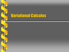 PPT - Variational Calculus PowerPoint Presentation, ...