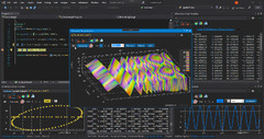 For: Visual Studio Debugging with our Array Visualizer