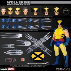 One-12 Collective Wolverine Deluxe Steel Box Edition (Mezco One-12 Collective Wolverine Action Figure)