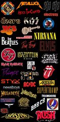 Classic Rock Bands (Logo Rock Band )