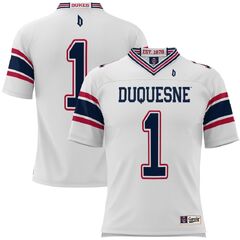 Men's GameDay Greats #1 Blue Duquesne Dukes Football Jersey (Duquesne Dukes)