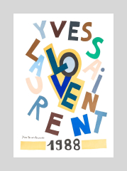 yves saint laurent love 1988