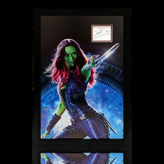 Zoe Saldana - Gamora - Guardians of The Galaxy Autographed Signed Photo (Gamora)