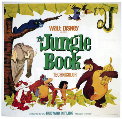The Jungle Book Jumpin Disney Movie Cool (the jungle book original movie ) (The Jungle Book - Jumpin' 40 x 50cm )