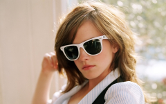 Emma Watson in Glasses wallpaper