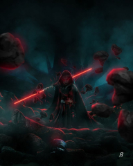 Darth Maul (dark rey anupams) (Darth Vader)