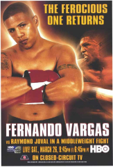 Fernando Vargas vs. Raymond Joval