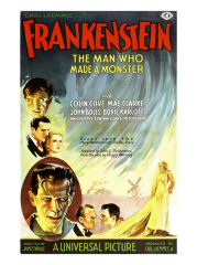 Frankenstein, Dwight Frye, John Boles, Mae Clarke, Boris Karloff, Edward Van Sloan, 1931