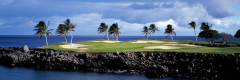Golf Course at the Seaside, Hawaii, USA