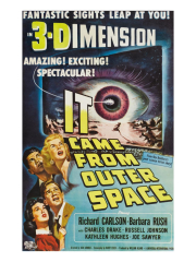 It Came From Outer Space, Kathleen Hughes, Charles Drake, Richard Carlson, Barbara Rush, 1953