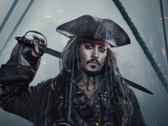 Jack Sparrow In Pirates Of The Caribbean Dead Men Tell No Tales