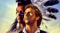 Kevin Costner in Dances With Wolves Wide or