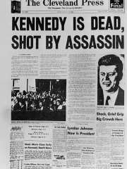 Kennedy Assassination Headline