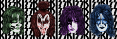 KISS - Faces with Logo