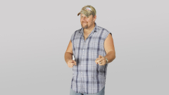 larry the cable guy shirt cap