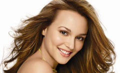 Leighton Meester smile wallpapers