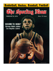 Los Angeles Lakers&#x27; Kareem Abdul-Jabbar - February 14, 1976