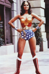 Lynda Carter as Wonder Woman TV Poster Print
