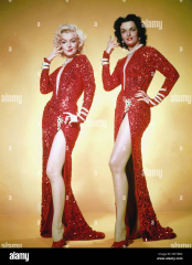 Jane russell and marilyn monroe hi-res stock photography and ...