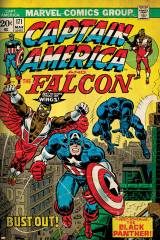 Marvel Comics Retro Style Guide: Falcon, Captain America