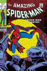 Marvel Comics Retro: The Amazing Spider-Man Comic Book Cover No.70, Wanted!