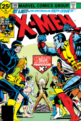 Marvel Comics Retro: The X-Men Comic Book Cover No.100, Professor X
