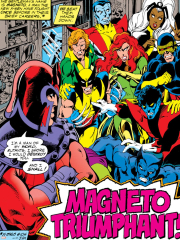Marvel Comics Retro: X-Men Comic Panel