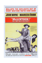 Mclintock!, John Wayne, Maureen O&#x27;Hara, Patrick Wayne, Stefanie Powers, 1963