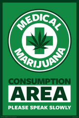 Medical Marijuana Consumption Area