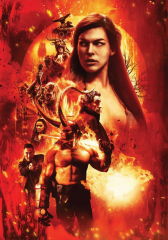 Milla Jovovich Hellboy Movie Poster