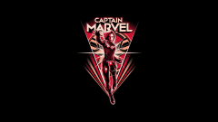 Minimal Captain Marvel