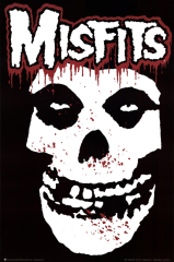 Misfits (Skull, Splatter) Music Poster Print
