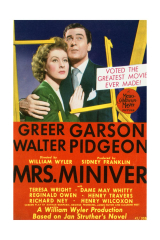 Mrs. Miniver - Movie Poster Reproduction