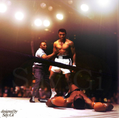 Muhammad Ali vs. Sonny Liston (sonny liston cassius clay) (Ali vs. Liston (The Second Fight))