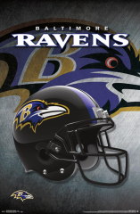 NFL: Baltimore Ravens- Logo Helmet 16