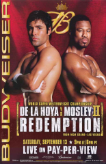 Oscar De La Hoya vs Shane Mosley