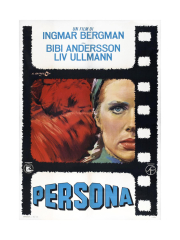 Persona, Italian poster, Liv Ullmann, 1966