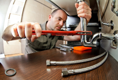 plumber, pipe wrench, pipe repair