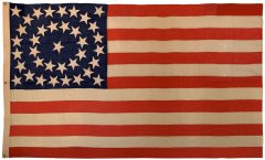 Flag of the United States (great star flag 1863) (Cowpens flag)