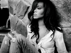 Rihanna Black and White wallpapers