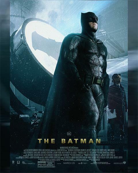 2020 Ben Affleck The Batman Fashion Movie posters for sale