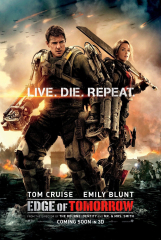 Edge of Tomorrow 2014 Movie Tom Cruise Emily Blunt NEW