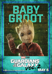 Guardians of the Galaxy Vol 2 Movie Baby Groot Vin Diesel